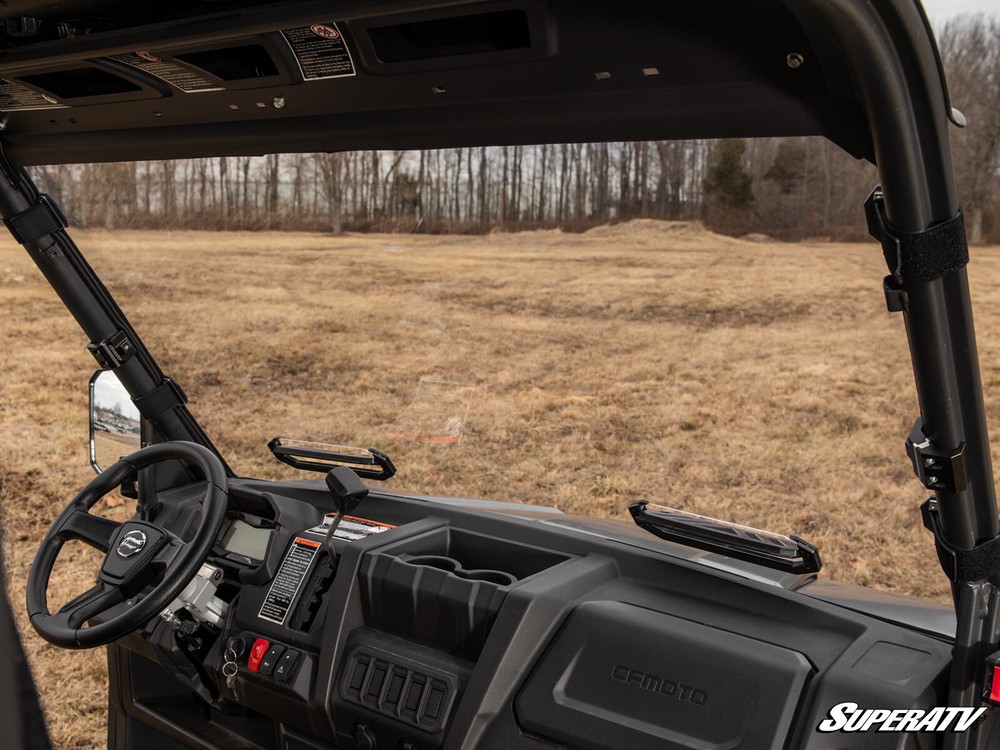 SuperATV Scratch Resistant Vented Full Windshield for CFMOTO UForce 1000