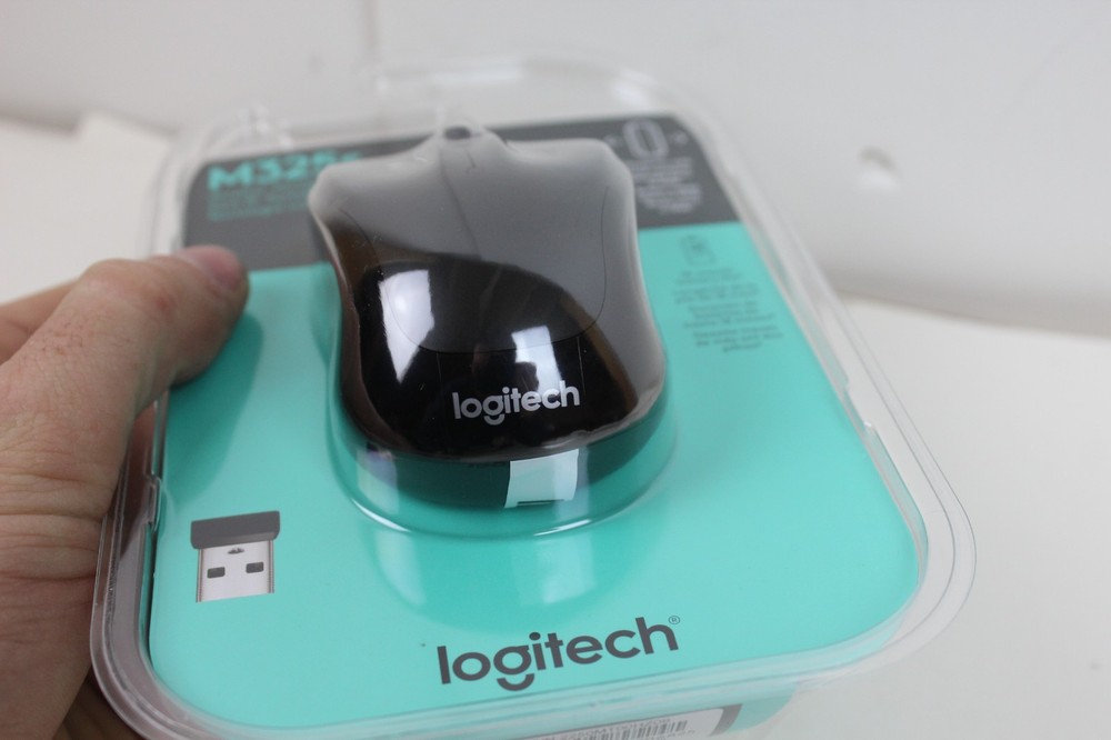 NEW Logitech M325S Wireless USB Mouse BLACK