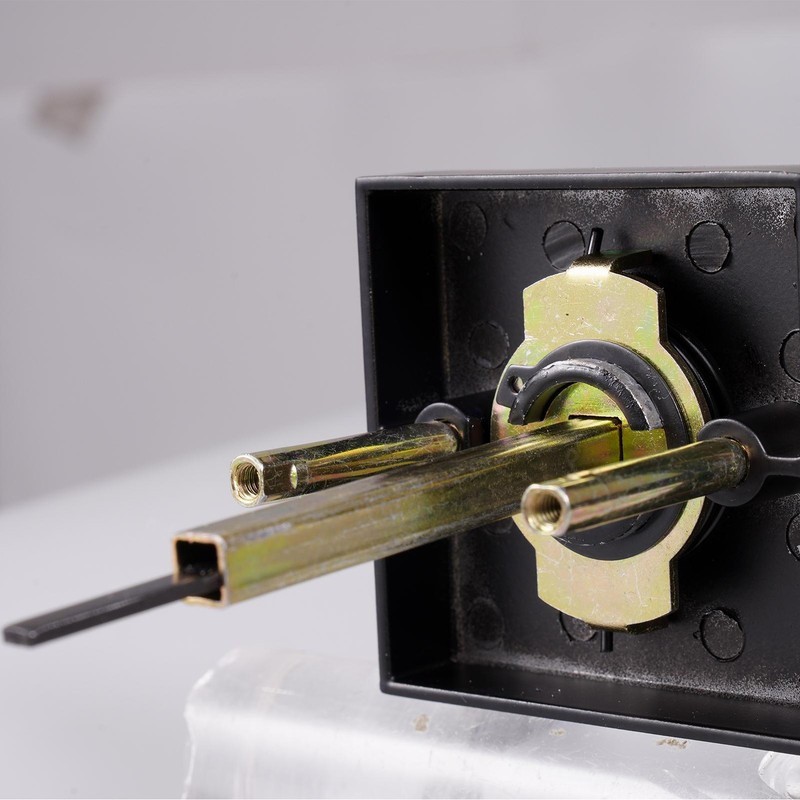 12-15XDoor Handle Lock Lever Knobs Privacy Passage Entry Locks W/key For Home