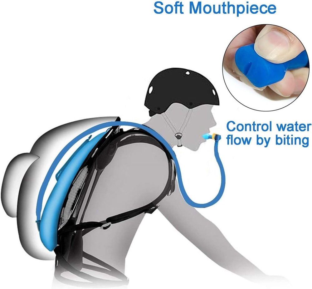 Bite Valve Replacement Mouthpiece Fit for Hydration Pack Bladder Water Backpack