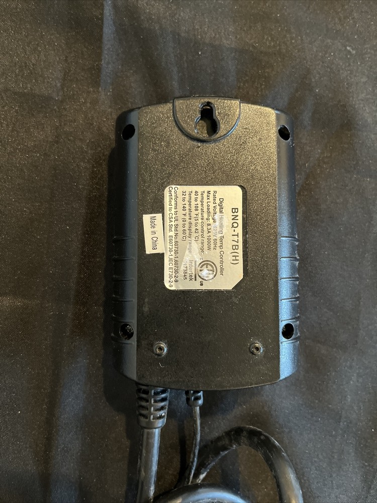 BN-LINK / BNQ-T7B(H) / Digital Heating Temperature Controller 125V 60Hz TESTED