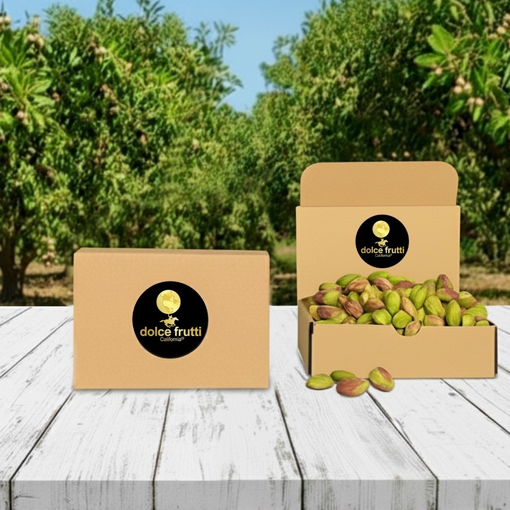 Dolce Frutti Raw Shelled Pistachios, Organic, No Shells, Unsalted