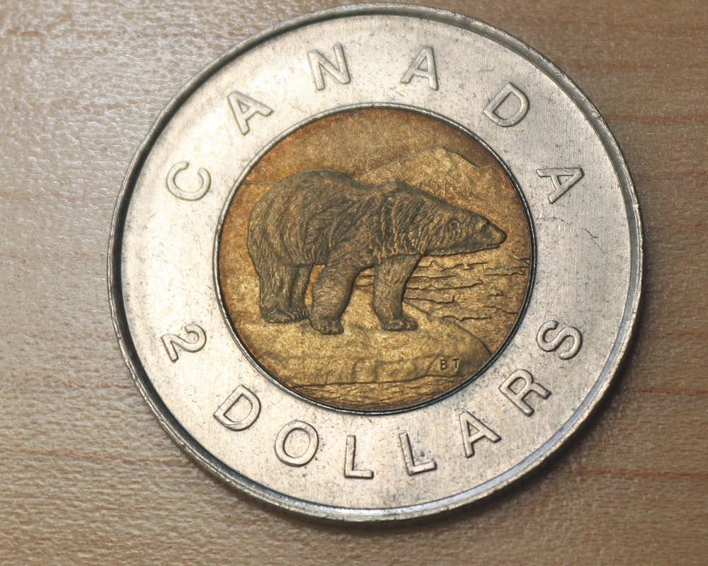 1996 Canada 2 Dollars Polar Bear