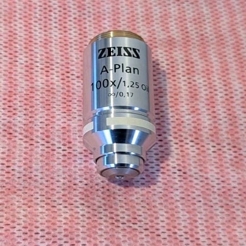Zeiss Microscope Objective A Plan 100x Oil 441080-9903