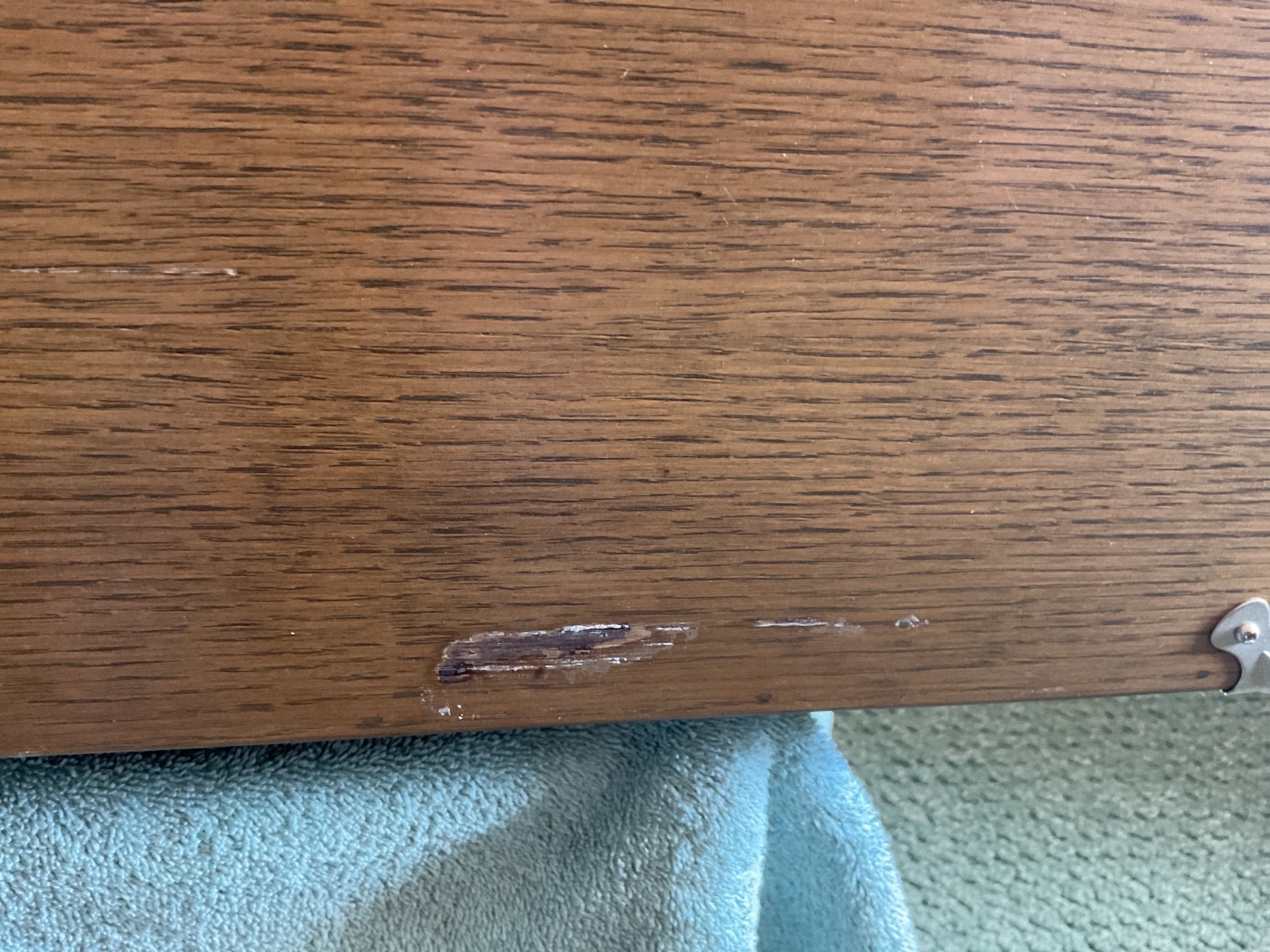 1979 GERSTNER & SONS MODEL 052 JOURNEYMAN MACHINISTS 11-DRAWER WOOD TOOL BOX