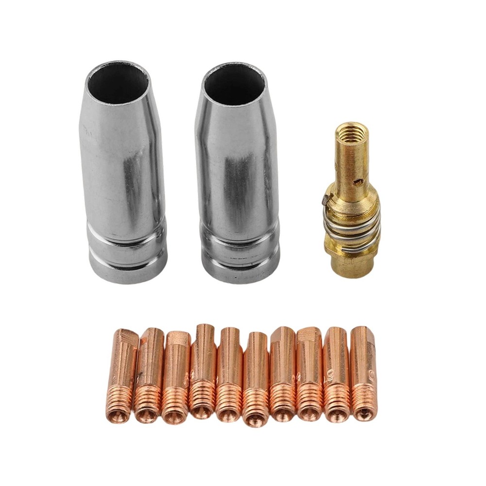 Complete For MIG Welding Kit 13PCS Including Gas Nozzles Diffuser and Tips