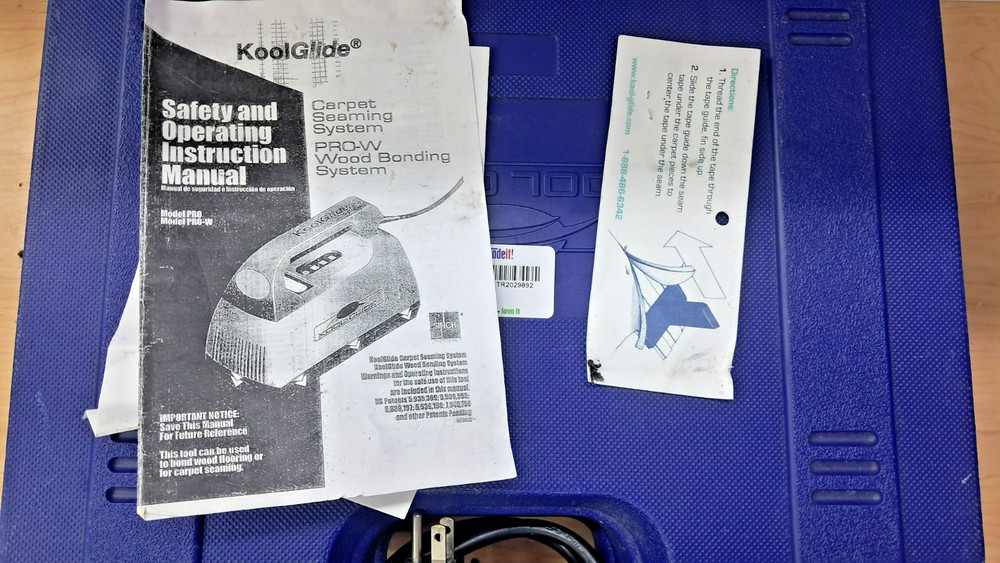 KoolGlide Pro 2 Carpet Steaming System w/ Case