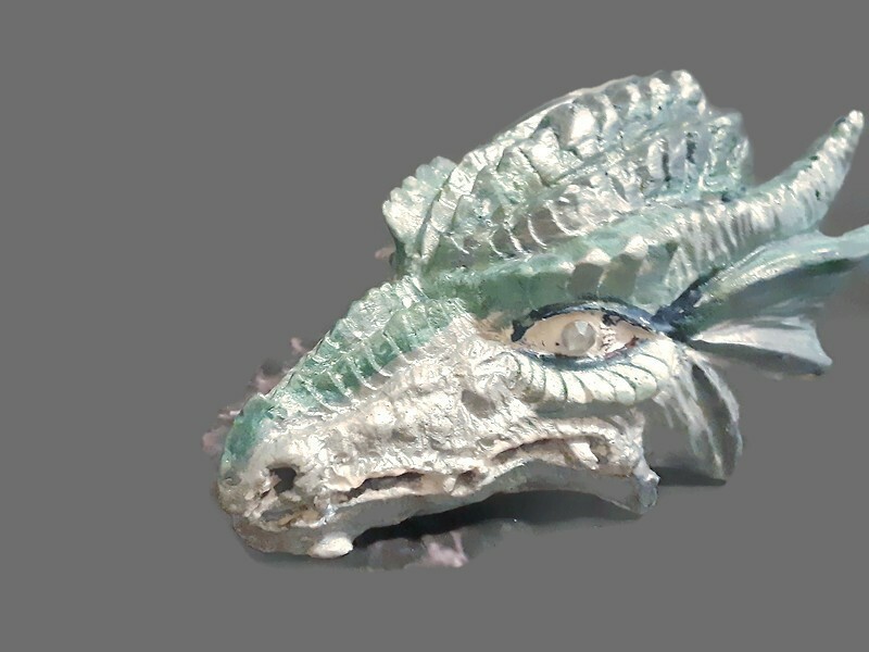Dragon Head Sculptures