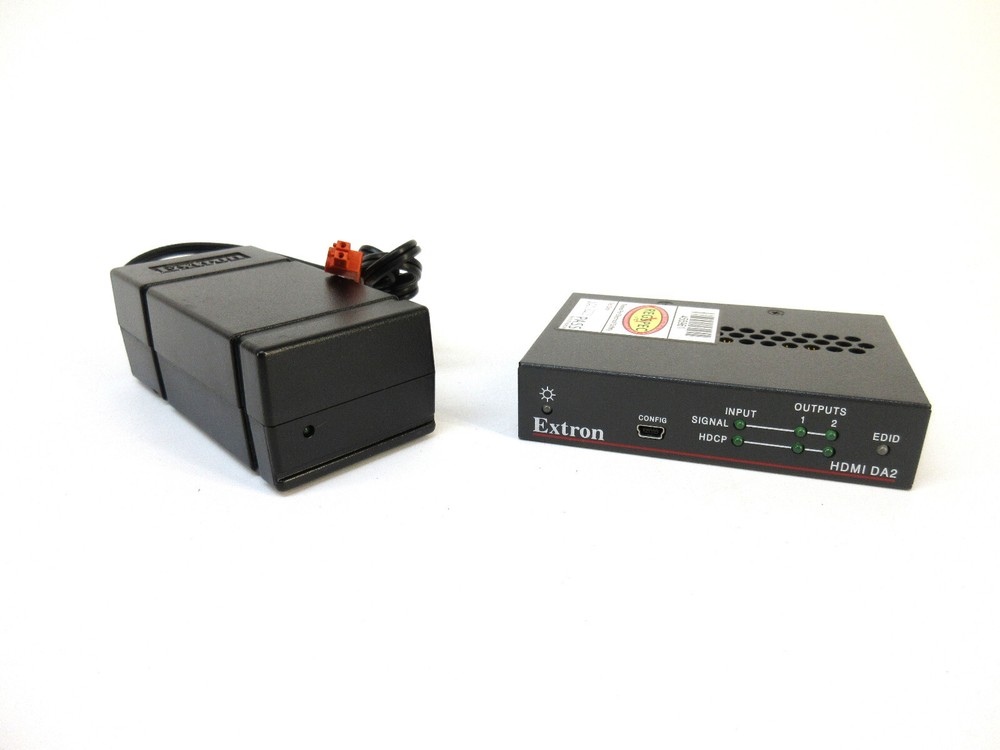 Extron HDMI DA2 - 2 Output Distribution Amplifier with Power Supply