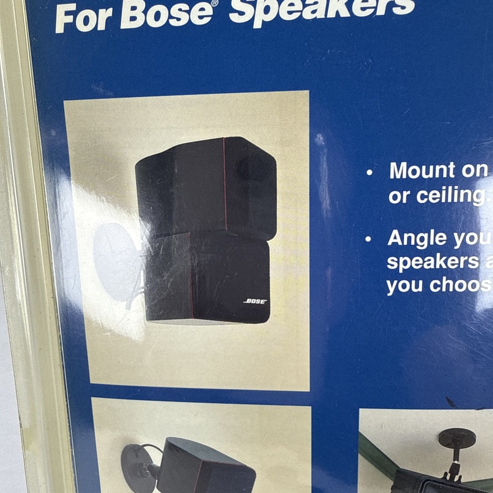 Bose UB-1 Speaker Wall/Ceiling Mount Kit - NEW - Damaged Packaging NOS