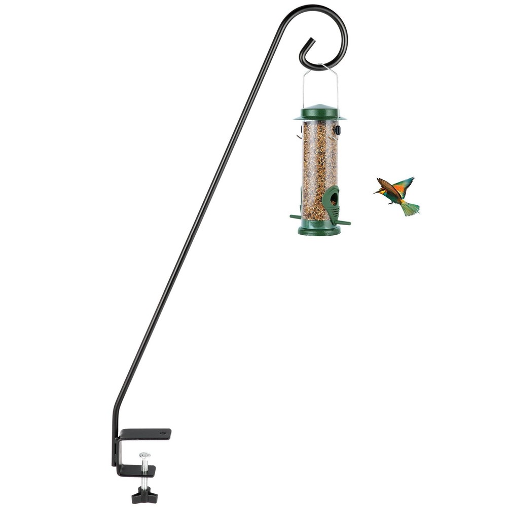 Heavy Duty Extensible Deck Hook - Adjustable for Hanging Bird Feeders, Plants...