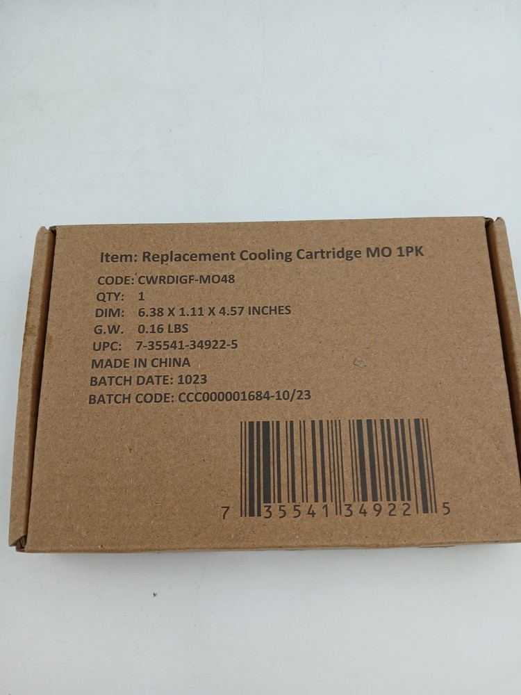 Replacement Cooling Cartridges 3 Pack MO48 Model Personal Air Cooler System
