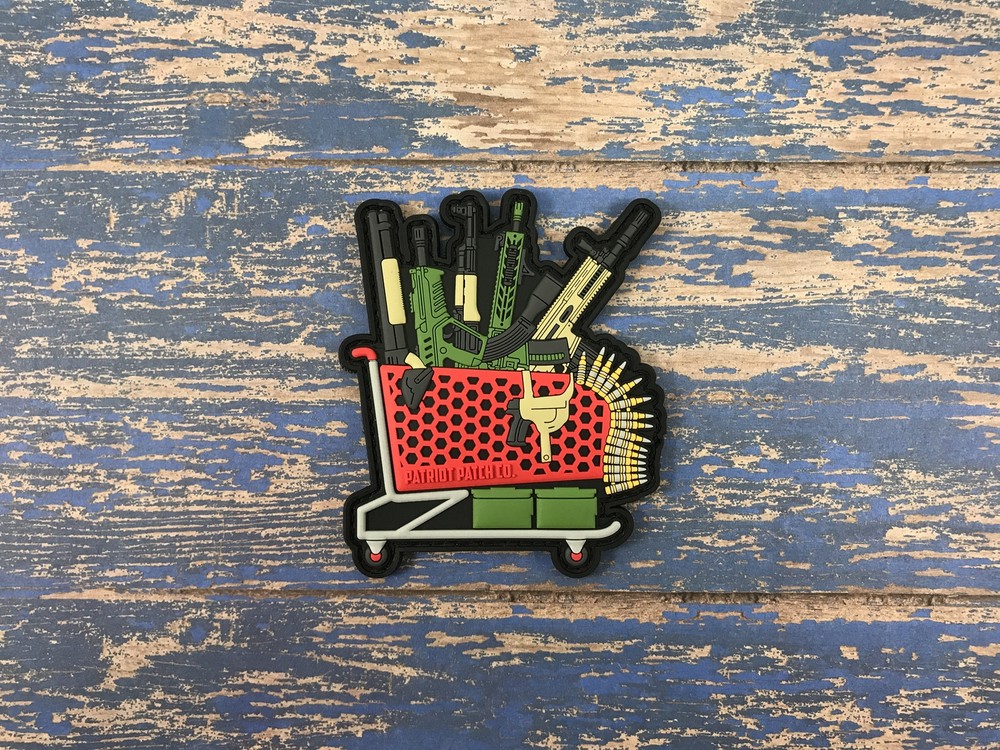 Patriot Patch Co. - Gun Store Shopping Cart - Patch