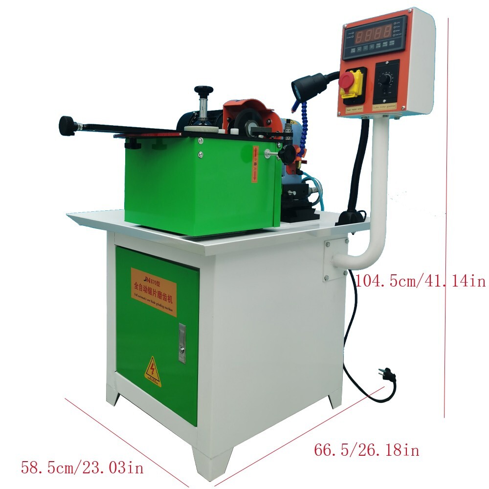 Full Automatic Circular Saw Blade Sharpener 220V Saw Blade Grinding Machine with