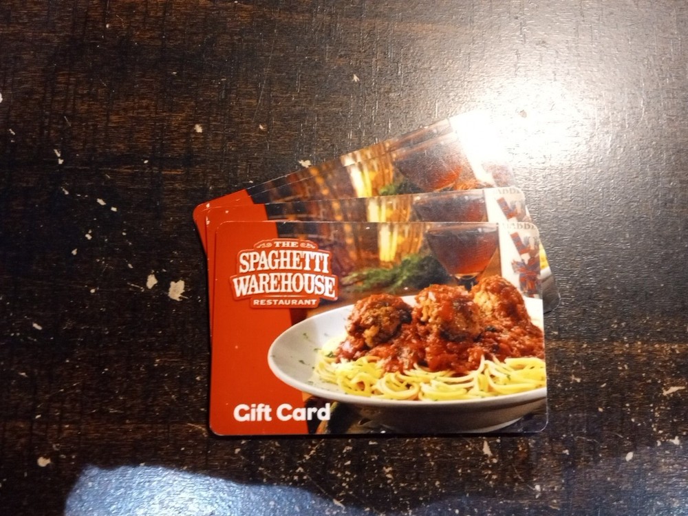$100 The Spaghetti Warehouse Restaurant Gift Card