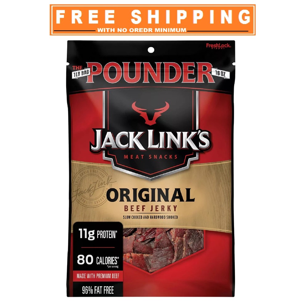 Jack Link's Original Beef Jerky, 16 oz.
