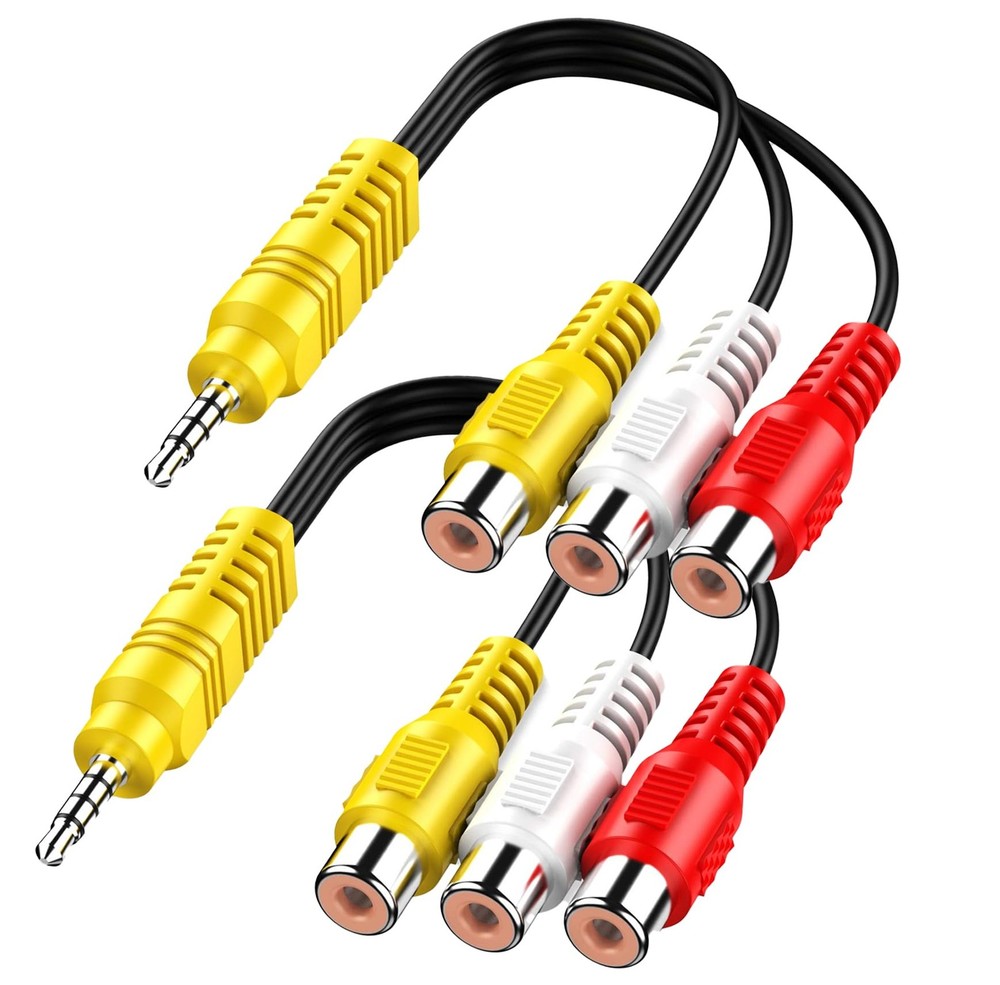 PANPEO AV Adapter, Video Component Adapter Cable Replacement for TCL 9in