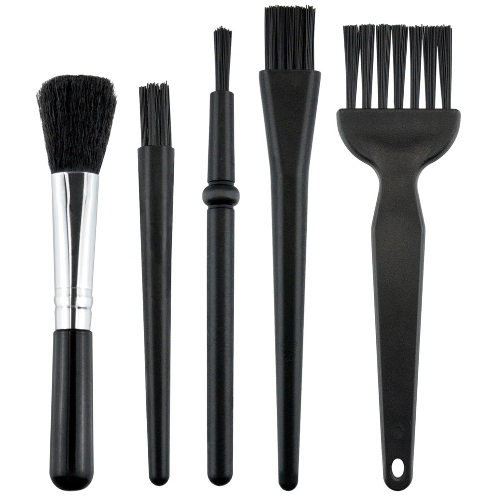 Durable Nylon Mini Brushes Kit (5 PCS) for Effective Keyboard & Electronics Care