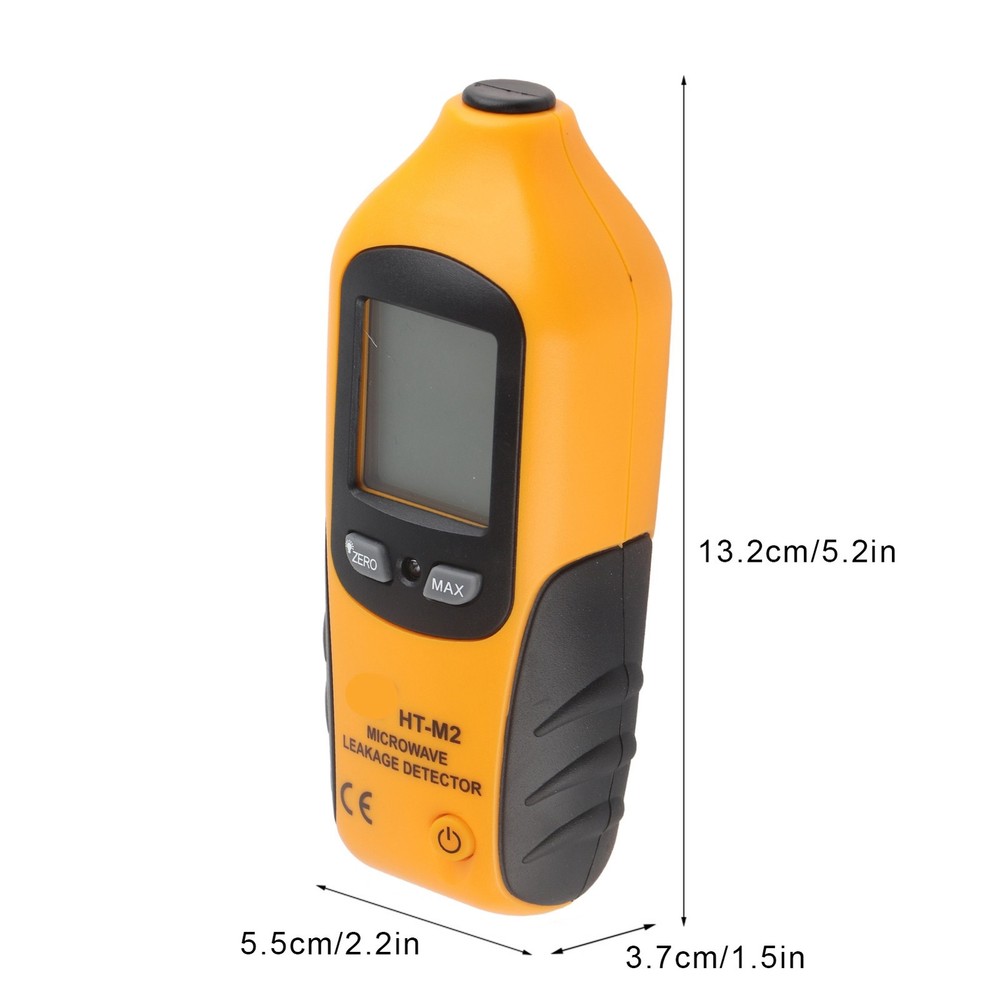 HT M2 Digital LCD Display Microwave Leakage Detector Radiation Meter Tester
