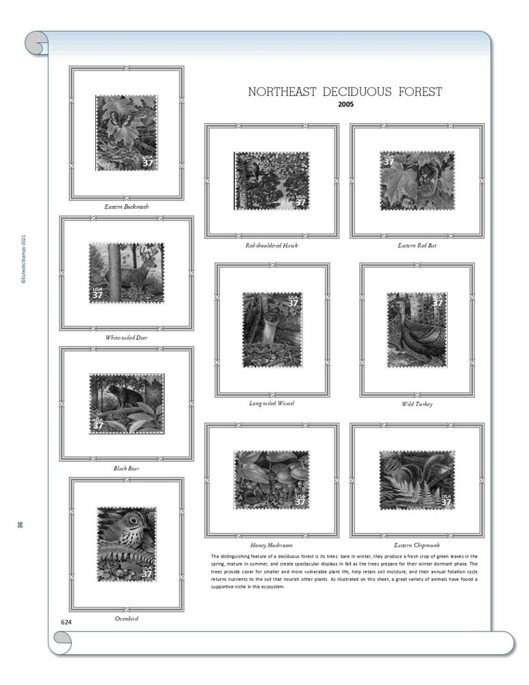 2005 U.S. Commemorative Singles COMPLETE Supplement (White Ace Alternative)