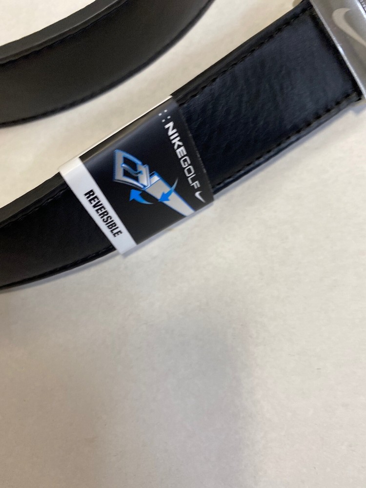 Nike Golf Reversible Black / Grey Belt Sz 32