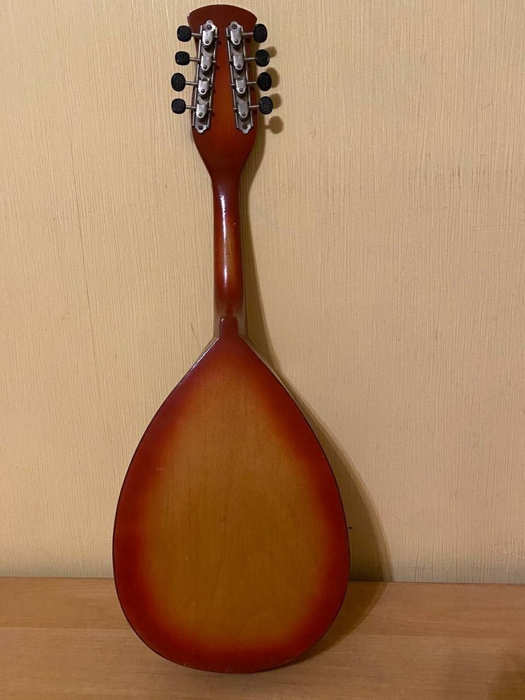 Mandolin USSR Soviet Folk Instrument 8 String Vintage