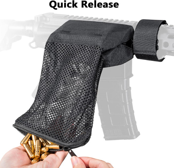 Brass Catcher Shell Catcher with Picatinny Mount and Heat Resistant Mesh More Du