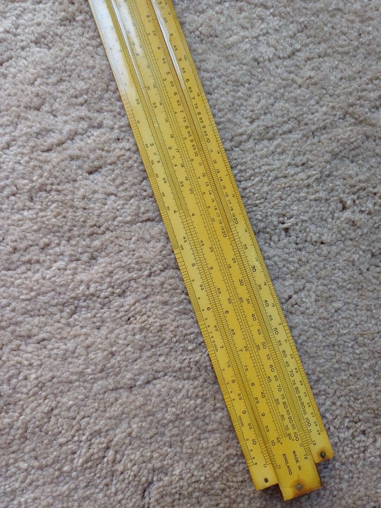 Rare Vintage Unique Universal Slide Rule