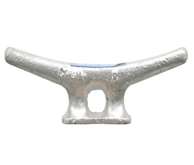 Shoreline Marine Galvanized Cleat, 8-Inch, Cast Iron