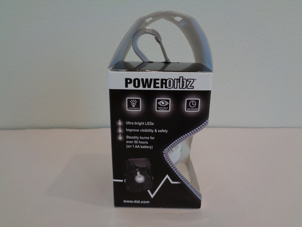 4id POWERORBZ White New Eco ORB LED Multi Purpose Light