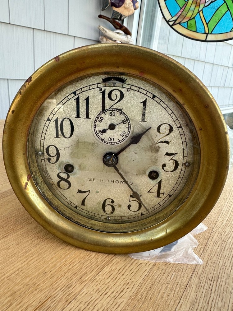 Antique Seth Thomas Ships Clock