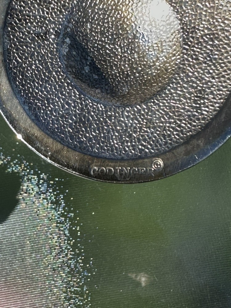 1 Vintage Godinger Silverplate Grape Leaf Vine Wine Goblets Replacement