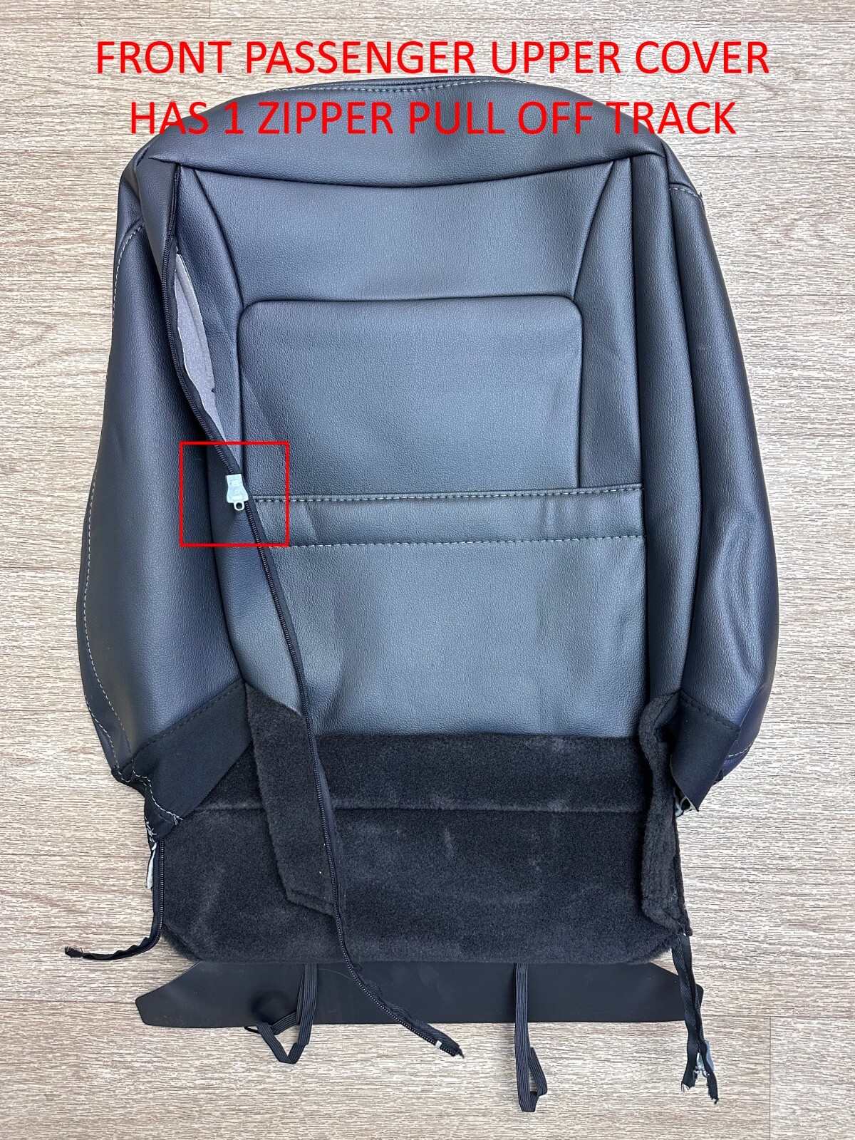 2024 OEM FORD F150 LEATHER SEAT UPHOLSTERY LIGHT BROWN PIPING