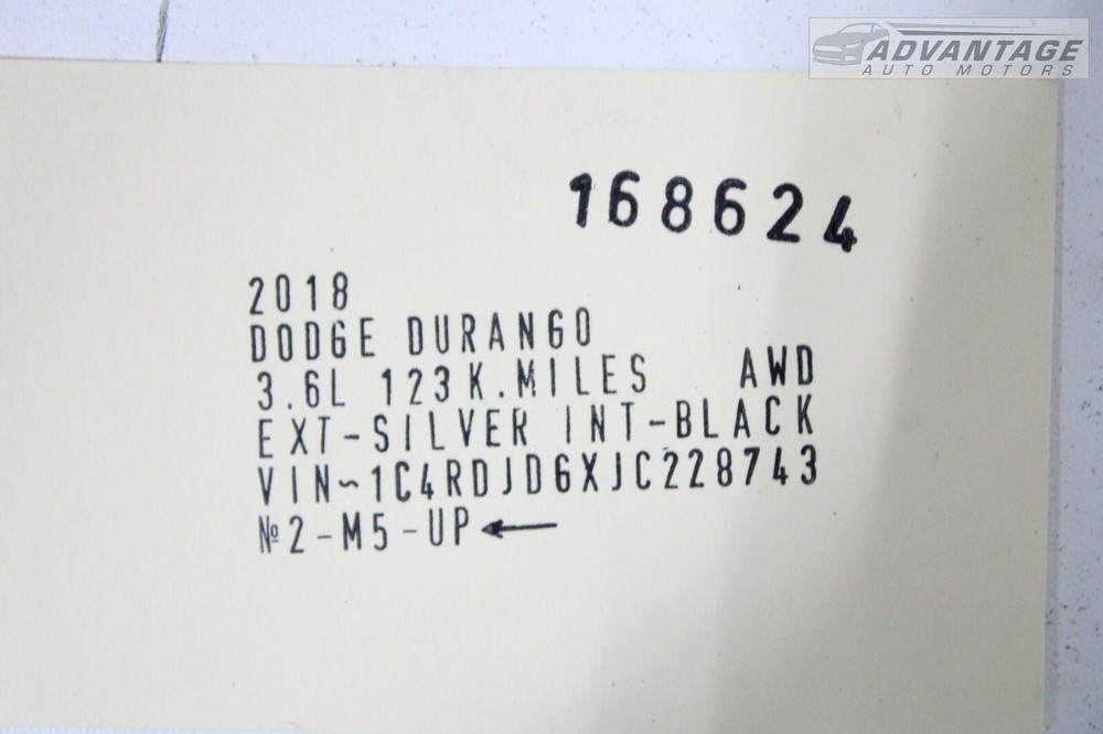 2018 DODGE DURANGO GT FRONT UNDER DASHBOARD PANEL GPS TRACKER MODULE OEM