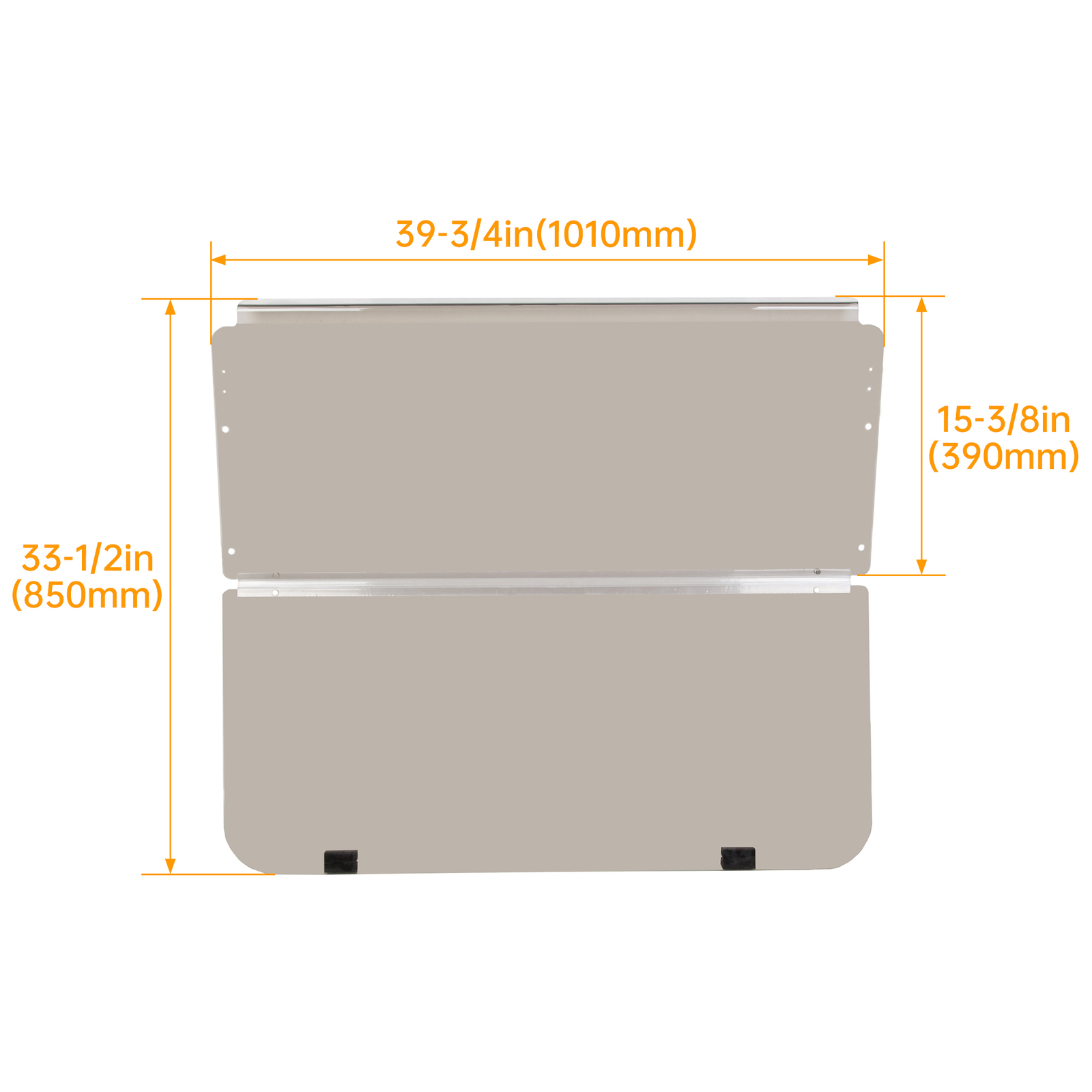 Folding Golf Cart PC Tinted Windshield windscreen For Club Car DS 1982-2000.5