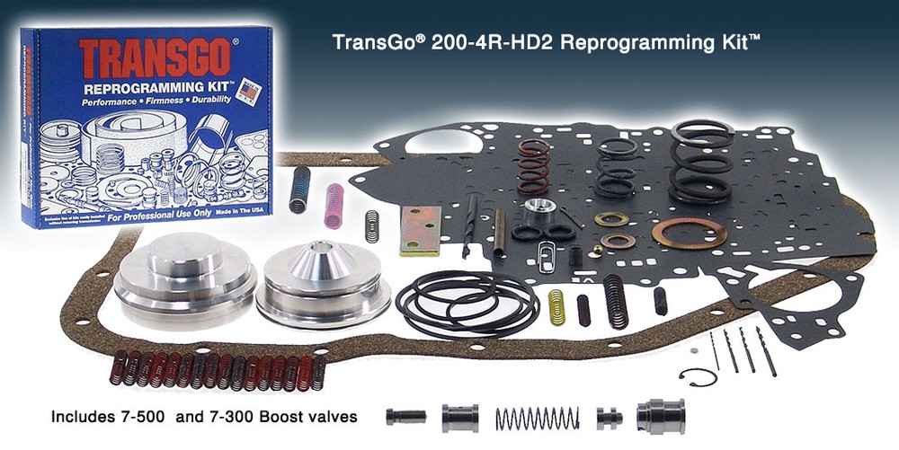 Transgo Reprogramming Kit TH 200-4R Chevy, GMC, Buick 1981-On (2004R-HD2)*