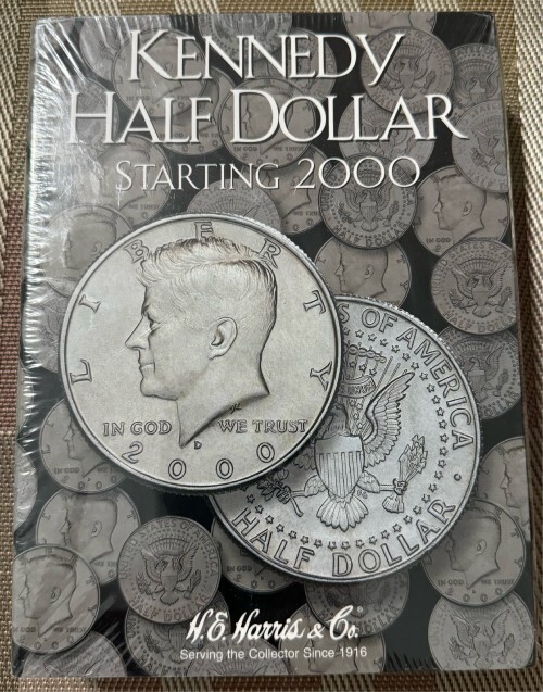 Harris Folder #2942 - Kennedy Half Dollar -2000-2015- 6 Pack Bundle- In Wrapping