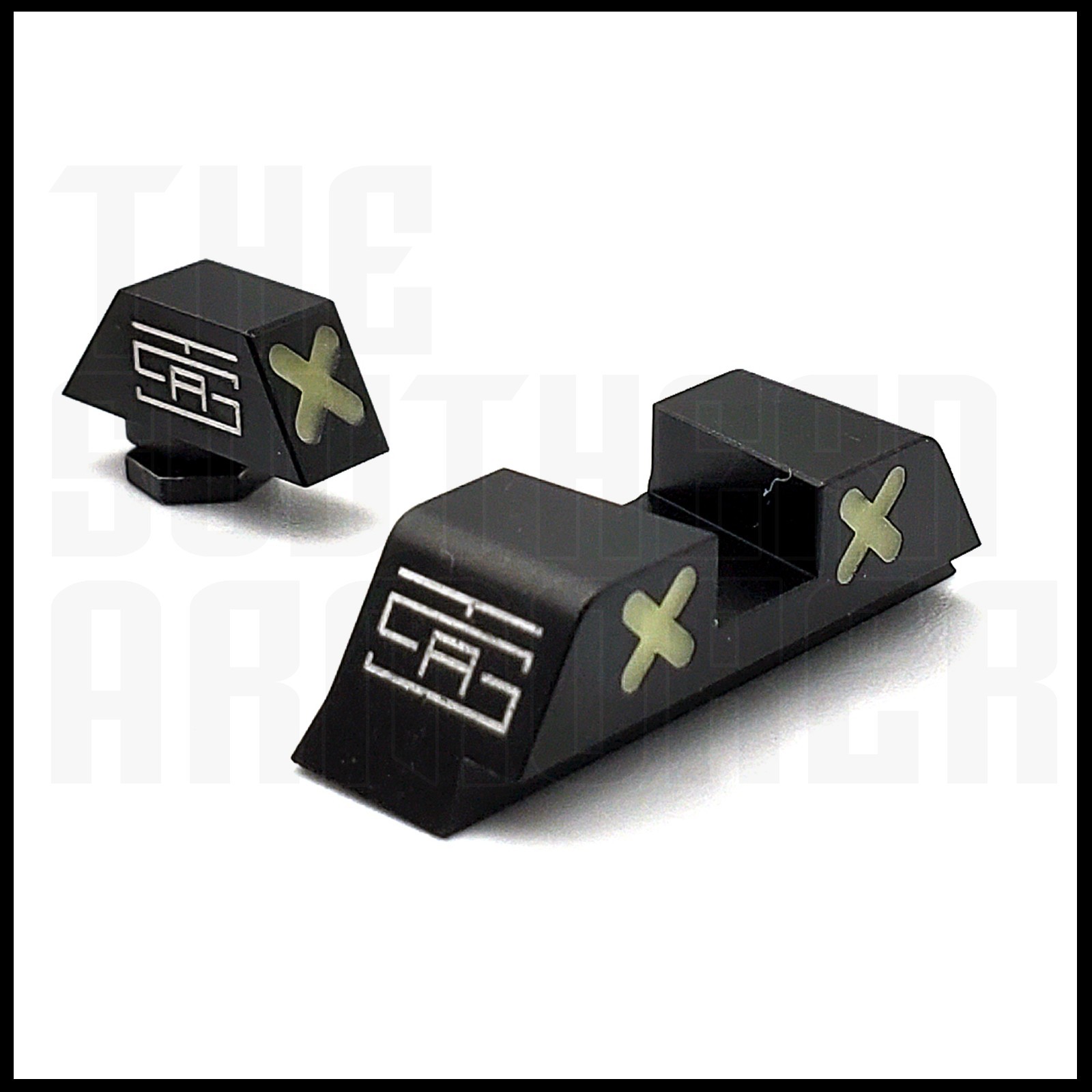 TSA® XXX Glow Sights Fits GLOCK® 17 19 20 21 22 23 26 27 34 35 Gen 3-6