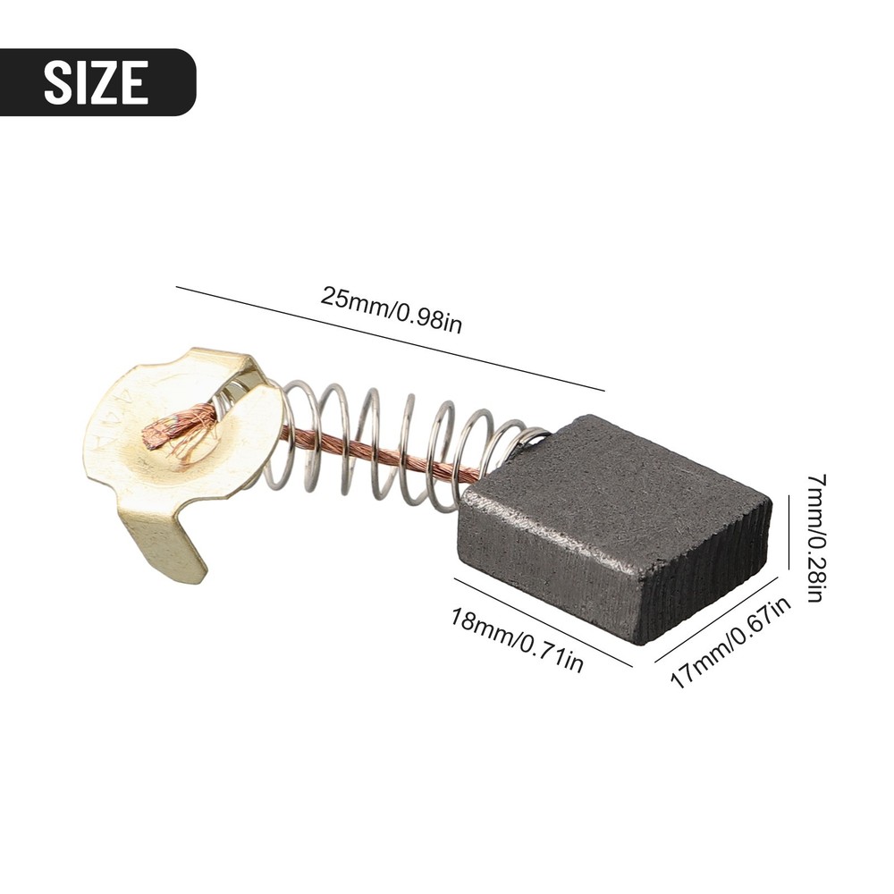 Cut-off Saws Carbon Brushes Replacement Part Hand Tools Motor Accessories