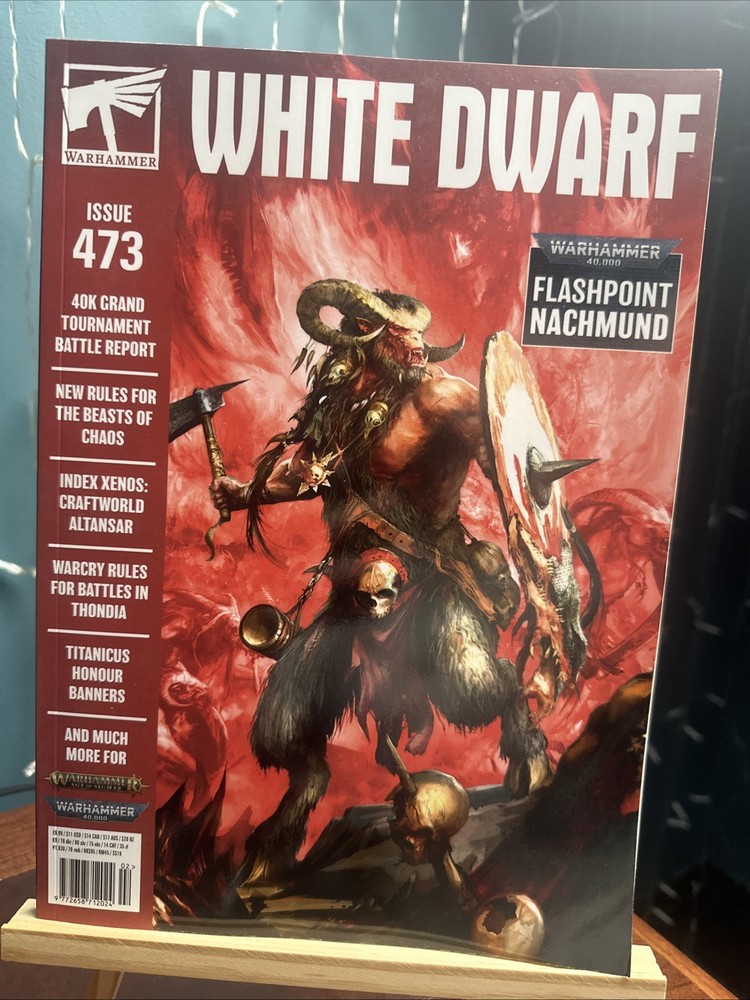 Games Workshop 473 White Dwarf Magazine