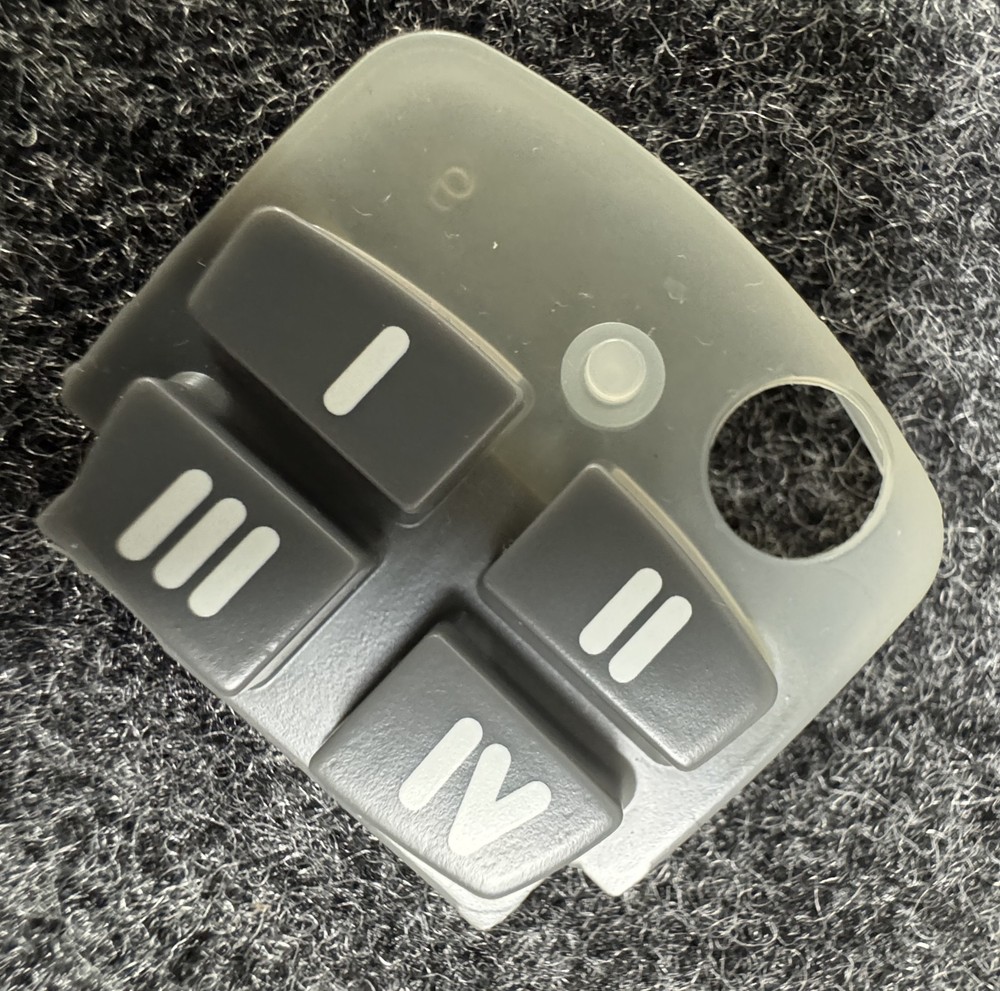 PYTHON EZSDEI475 476P 476T 4 BUTTON REPLACEMENT KEYPAD BUTTONS/ORIGINAL DIRECTED