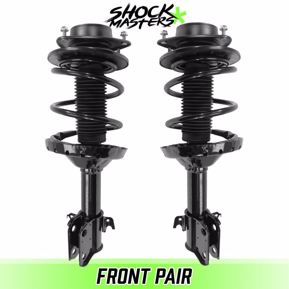 Front Pair Complete Struts & Spring Assemblies for 2012-2016 Subaru Impreza