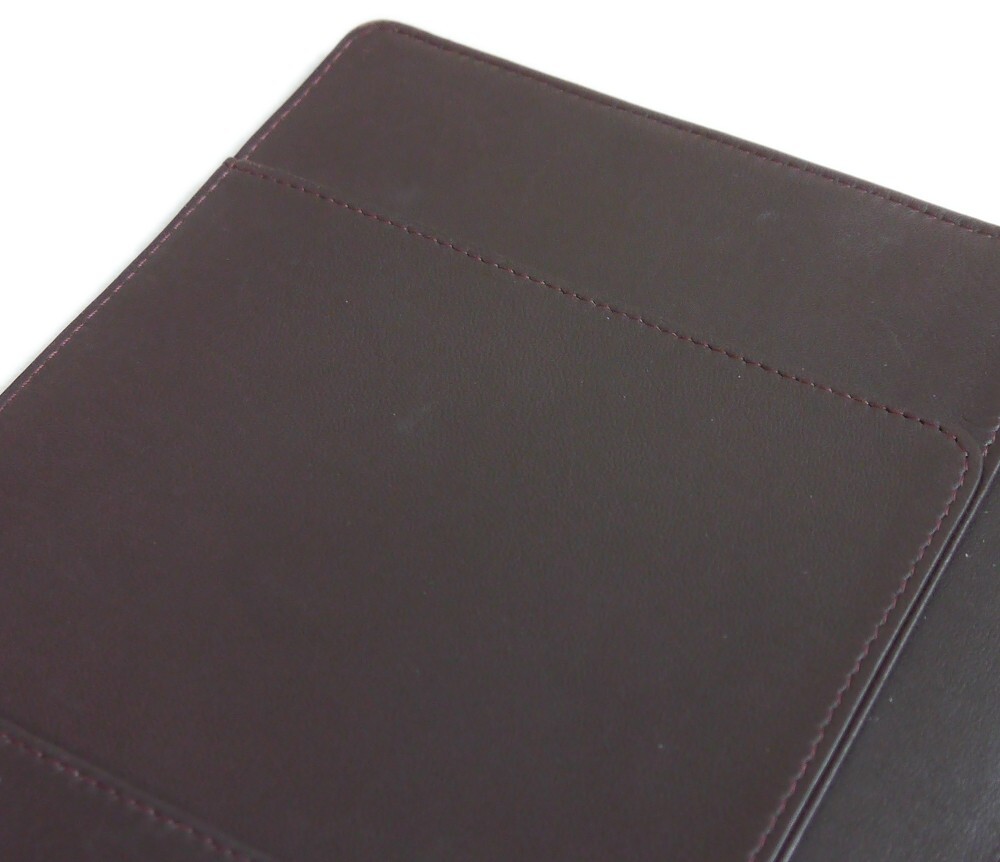 Authentic CHANEL Notebook cover lambskin COCO mark Leather #4174