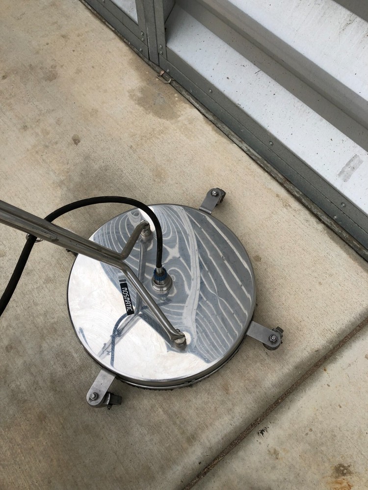 Mosmatic 21" Rotary Surface Cleaner With Handle