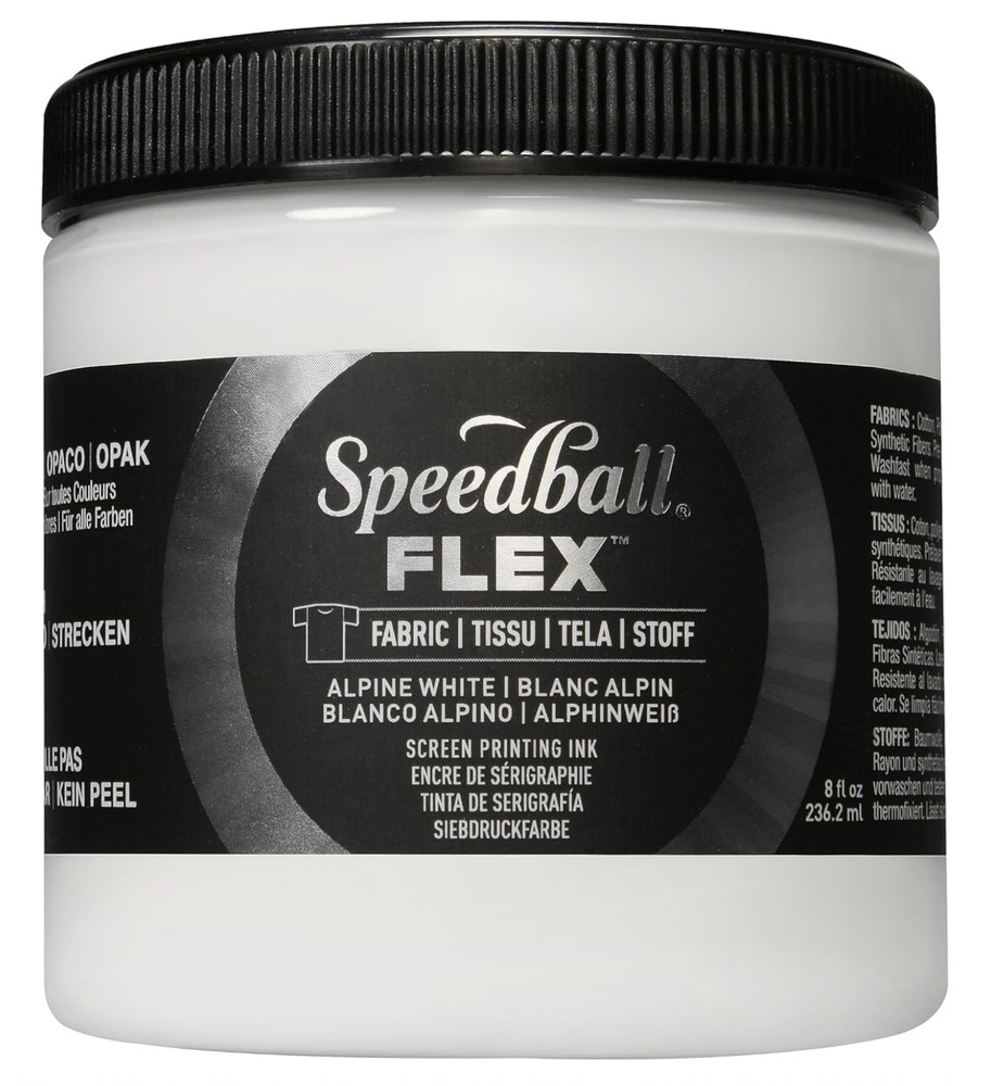 Speedball Flex, White, 8oz