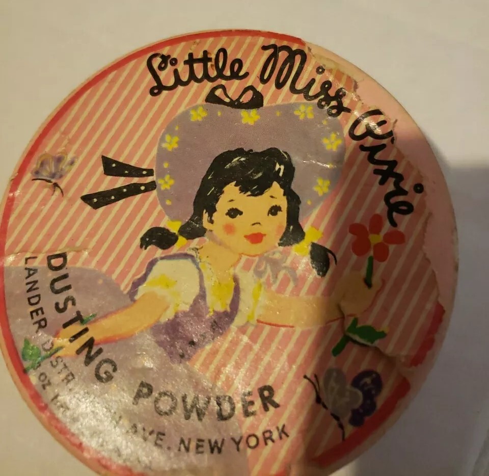 Little Miss Pixie Dusting Powder Vintage 1950s