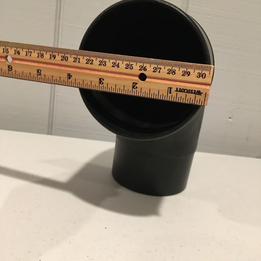 ROCKLER Dust Collection Fitting ELBOW 4"