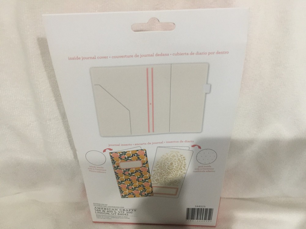 We R Memory Keepers Journal Studio Travellers Notebook Crate Paper-Rose Diary