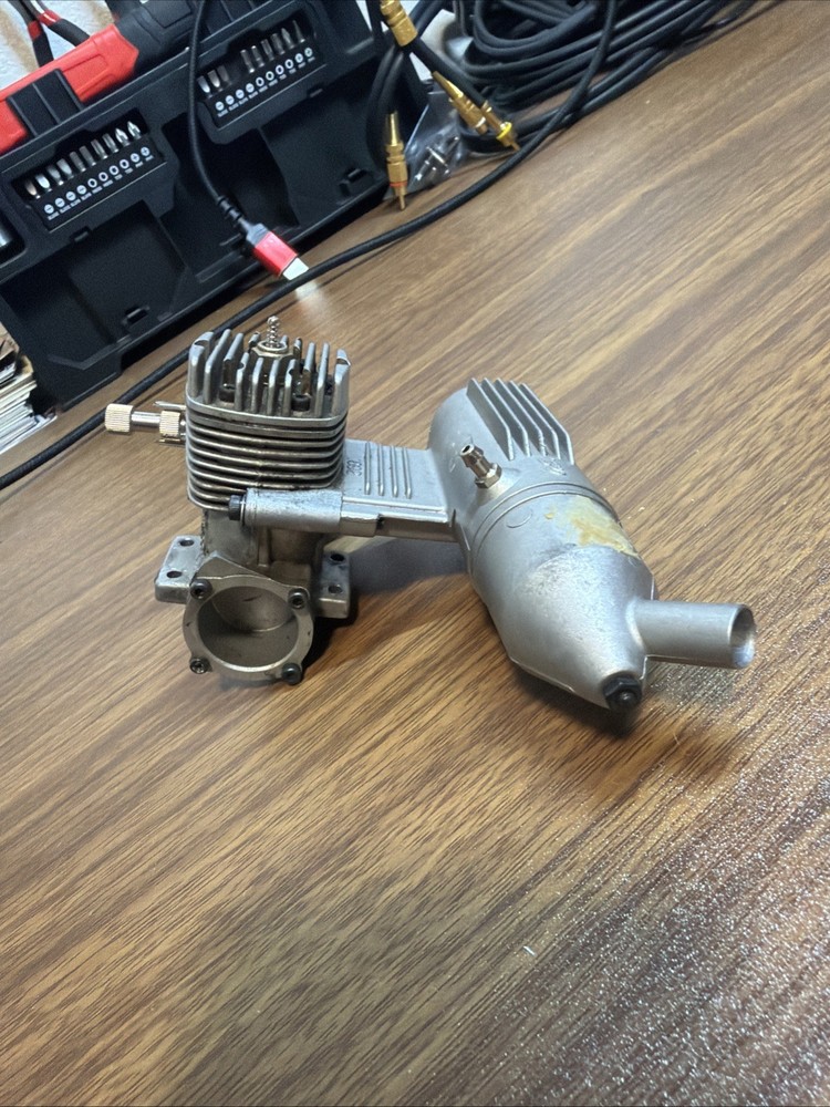 O.S. Max 25FX Glow Motor Engine w/ Muffler B
