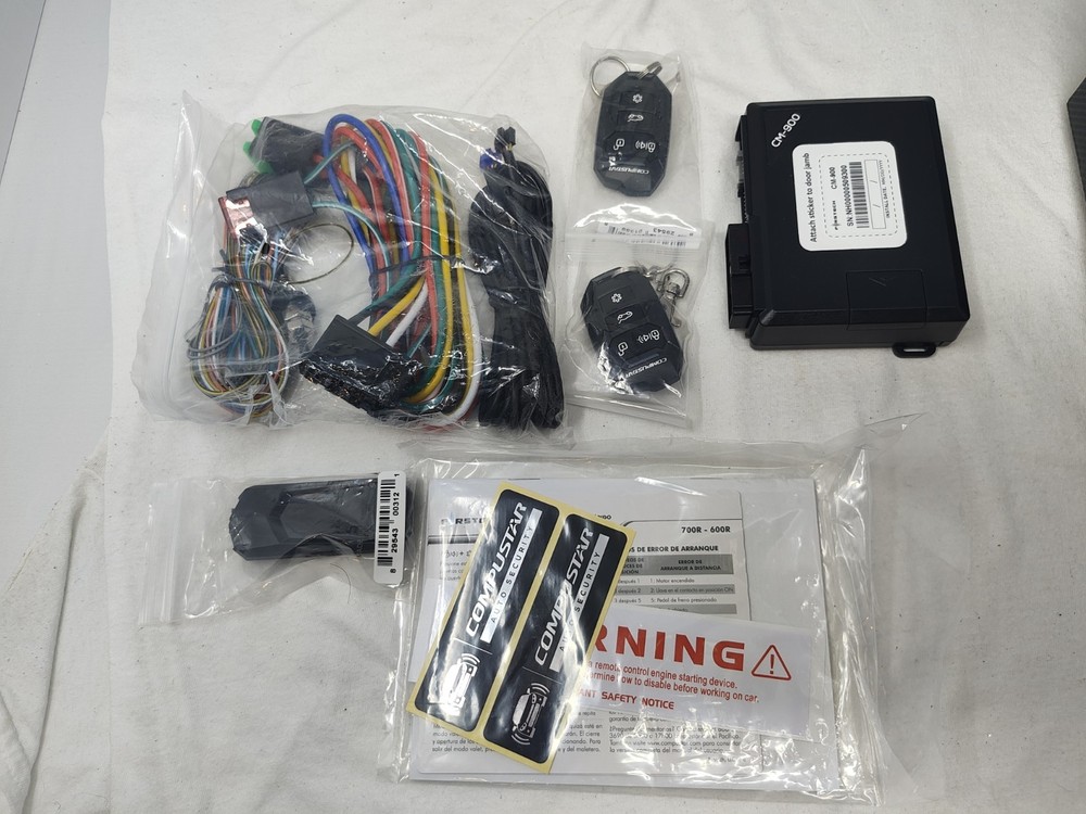Compustar CS925-S 1-Way 1500-FT Remote Starter + BLADE-AL Bypass Module CS920-S